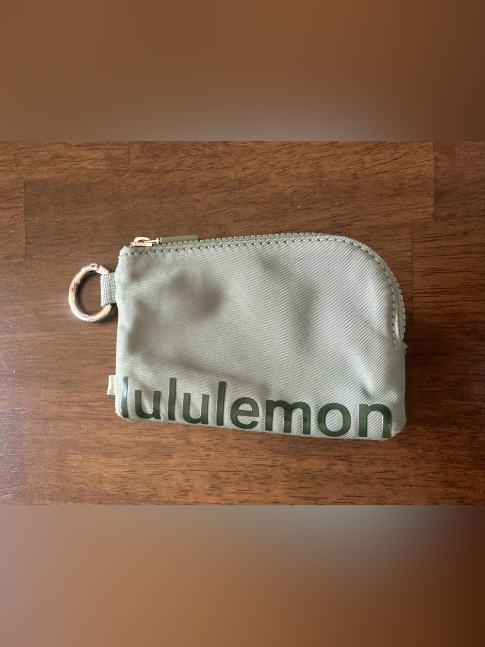 lululemon athletica Small Zip Coin Pouch in Sage